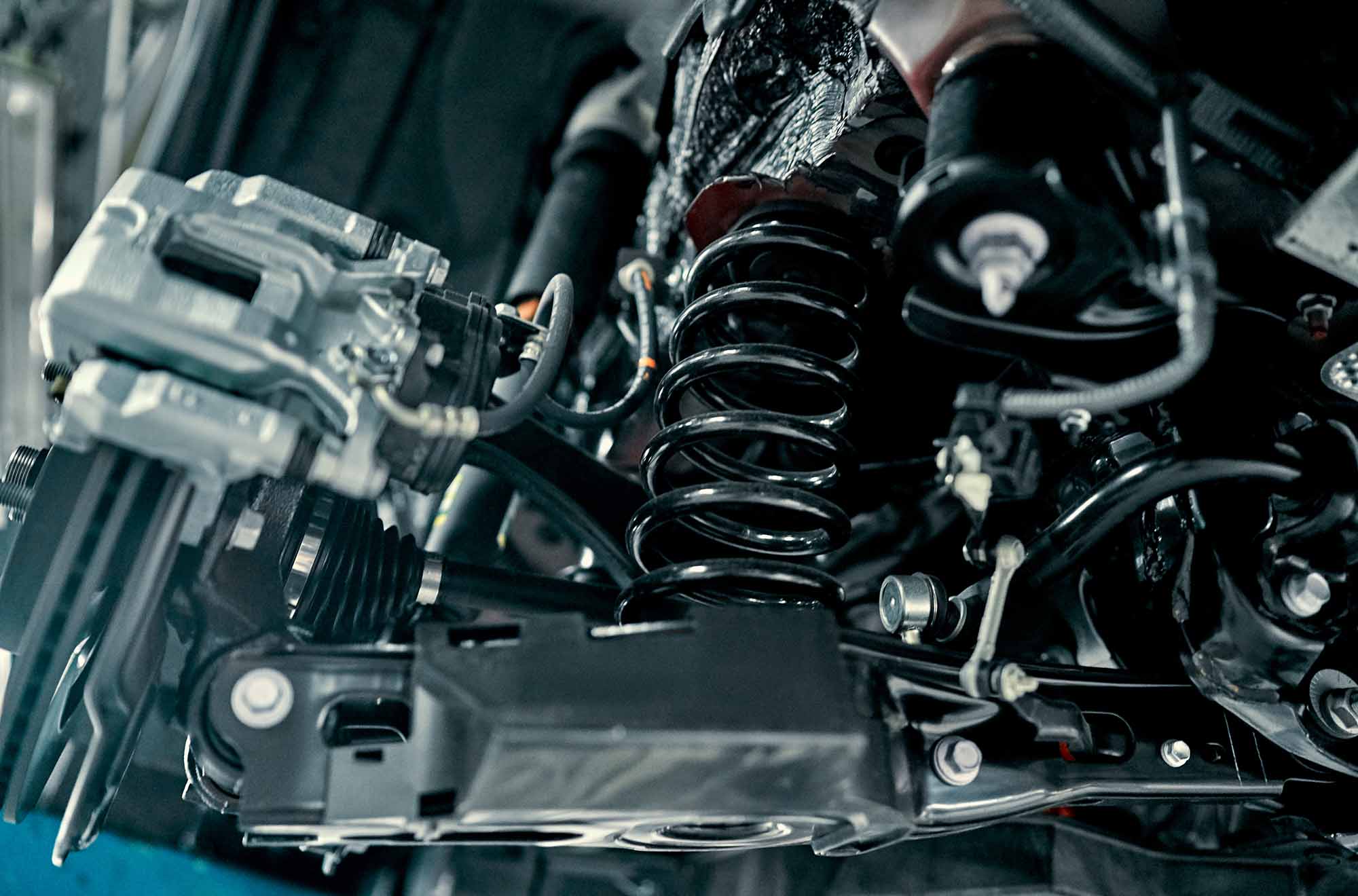 auto repair shop – suspension and steering services